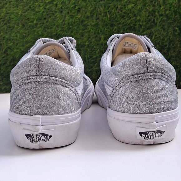Vans Glitter Old Skool Sneaker Sz 7 - Picture 7 of 9
